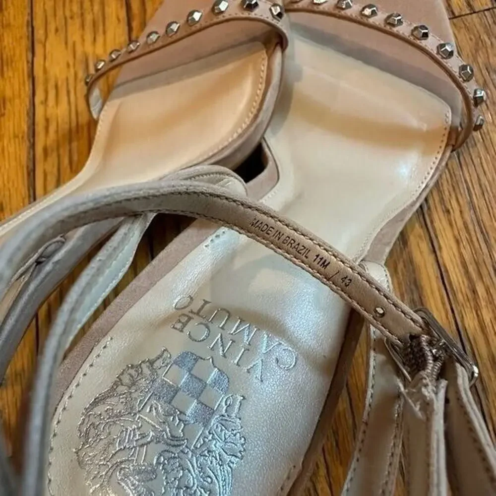 VINCE CAMUTO Brenada Tan Heeled Sandal size 11 M